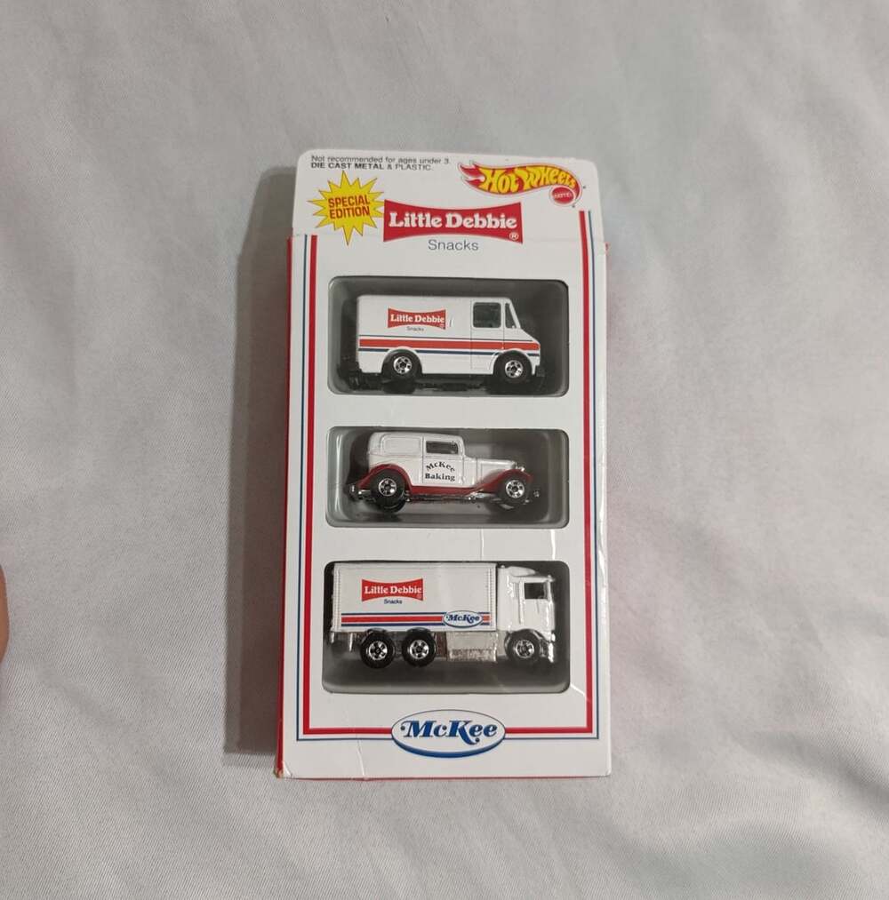 Hot Wheels 1994 Little Debbie Snacks Special Edition 3 Pack